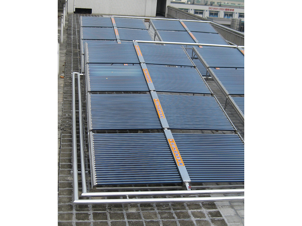 太陽能加空氣能熱水工程