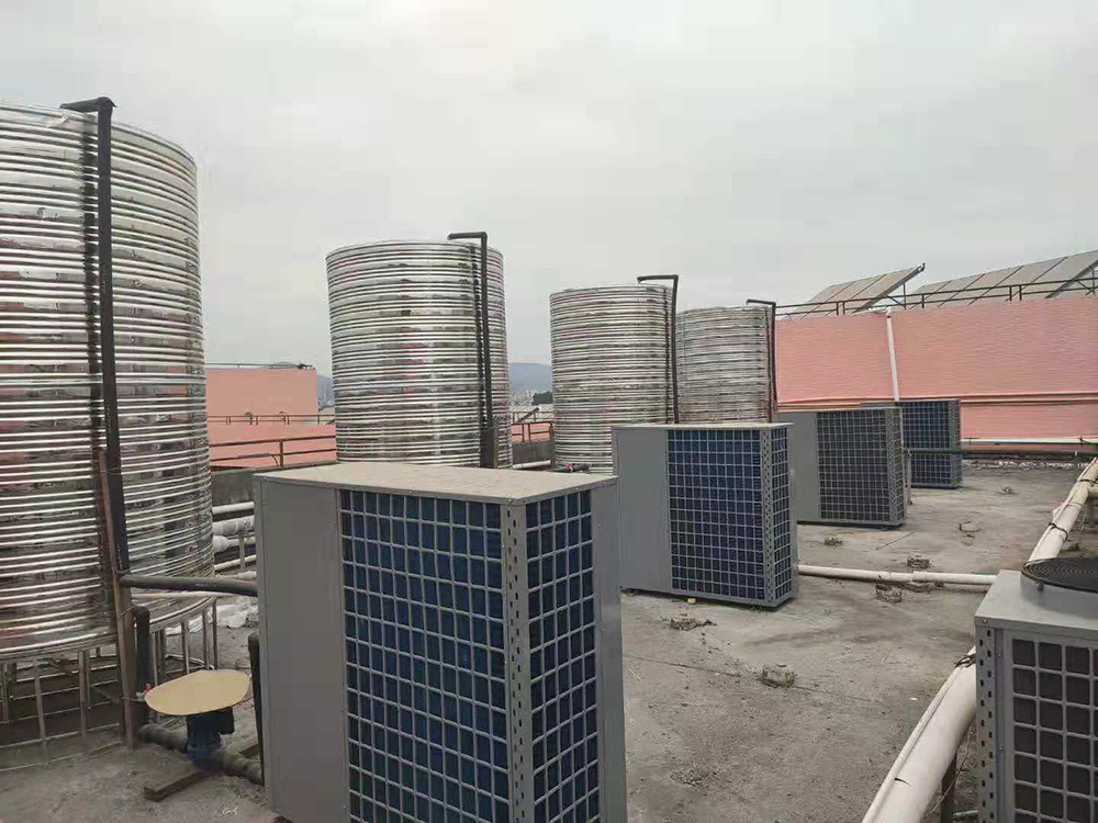 太陽能加空氣能熱水工程